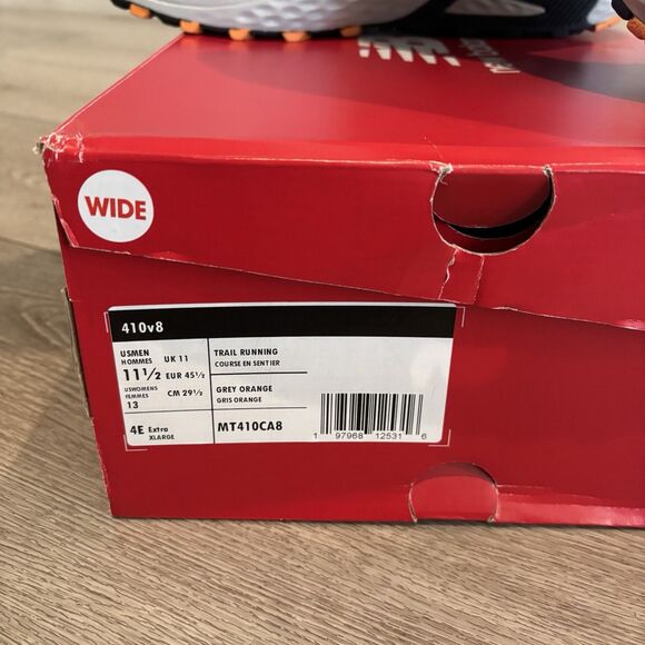 New Balance 410v8 Trail Running Shoes Mens 11.5 4E Extra Wide Hiking New Outdoor - Picture 2 of 9